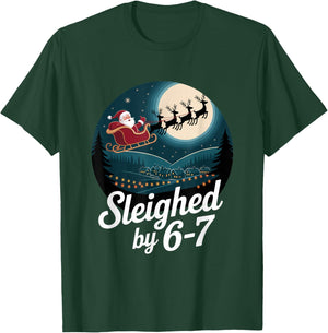 Christmas 67 Funny Xmas Six Seven Ugly Sweater 6-7 T-Shirt - T-Shirt | Forest