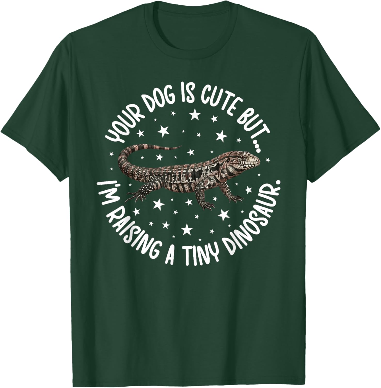 Funny Tegu Owner Tegu Mom Tegu Dad Tegu Lover T-Shirt - T-Shirt | Forest