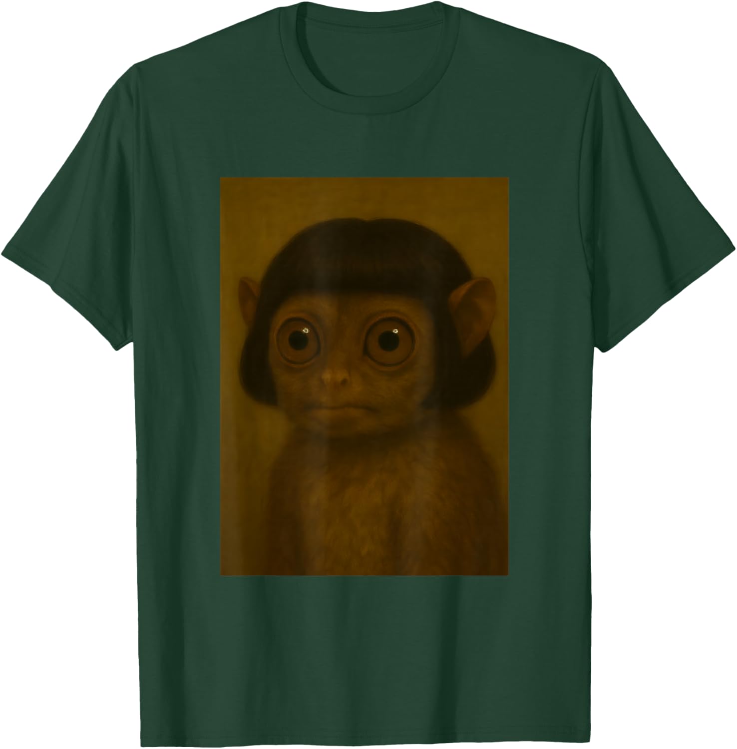 Funny Tarsier Bob Haircut Viral Meme T-Shirt - T-Shirt | Forest