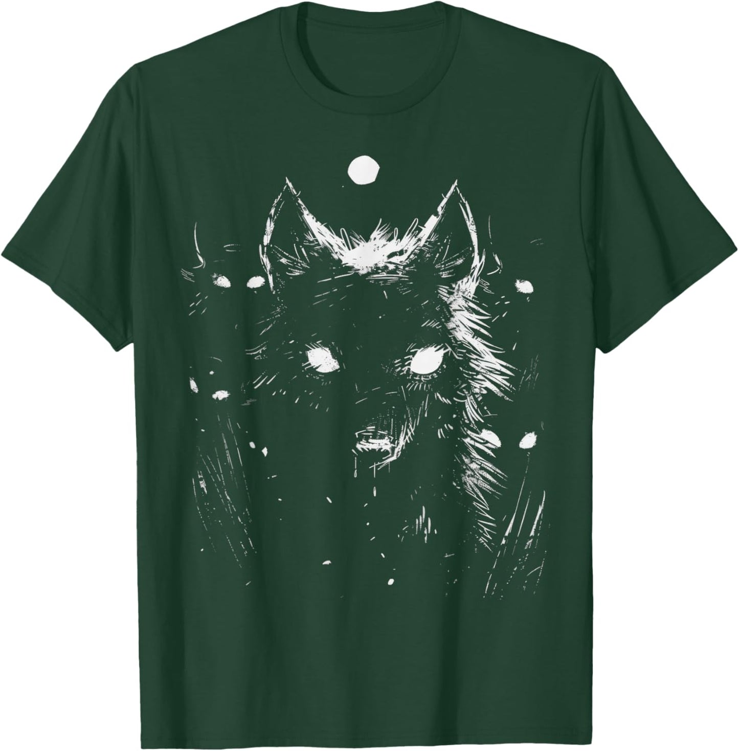 Wolf Pack Werewolf Gothic Horror T-Shirt - T-Shirt | Forest