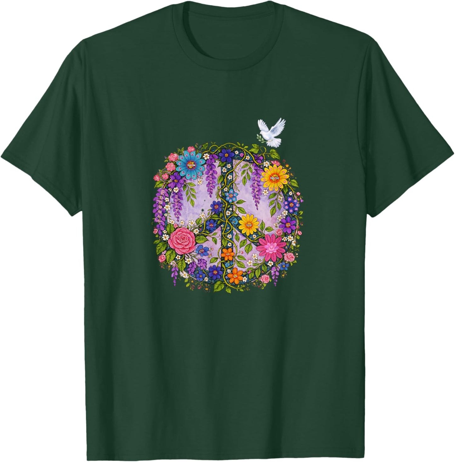 Peaceful Resistance T-Shirt - T-Shirt | Forest