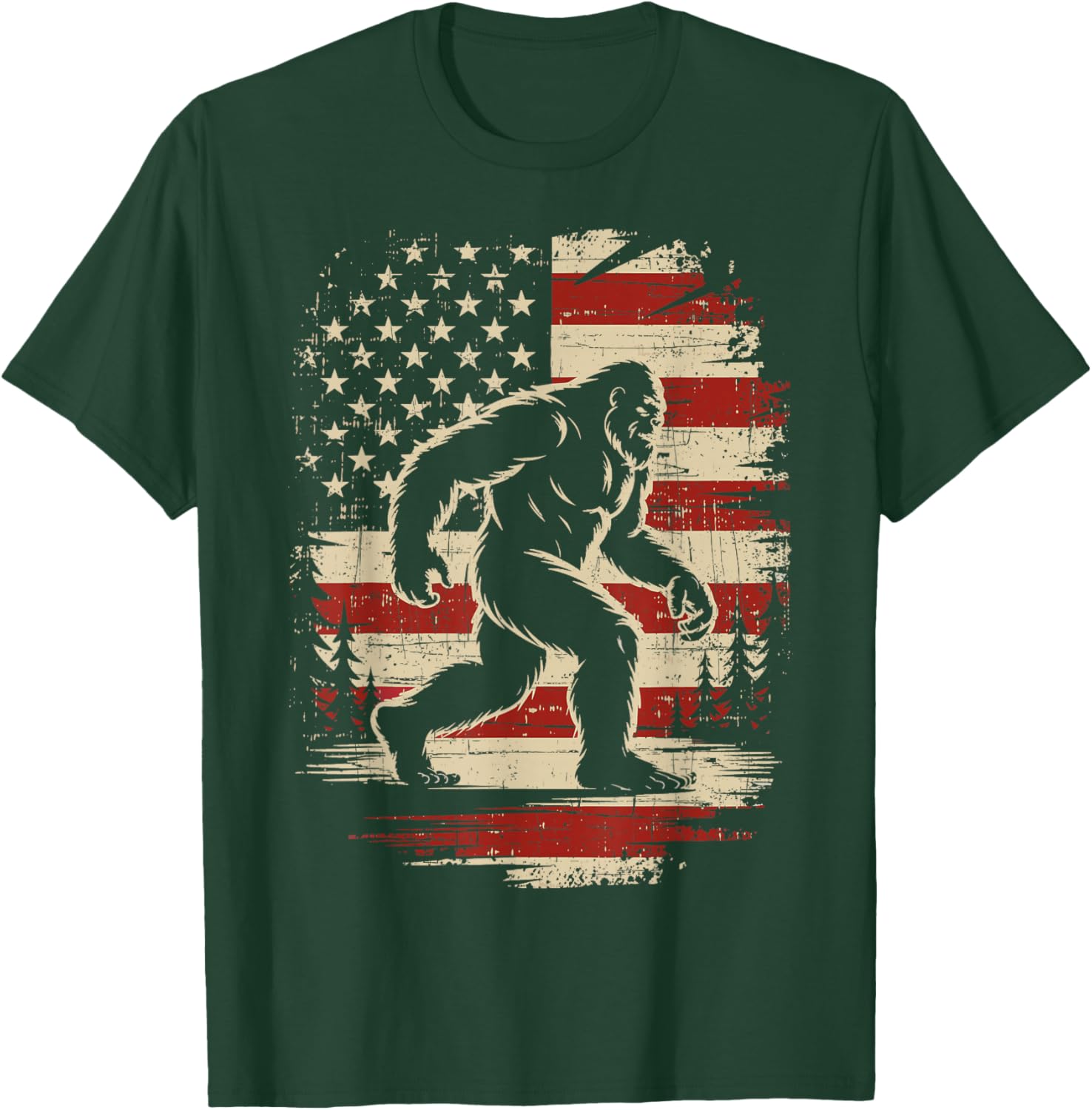 Patriotic 4th of July T-Shirt - T-Shirt | Forest