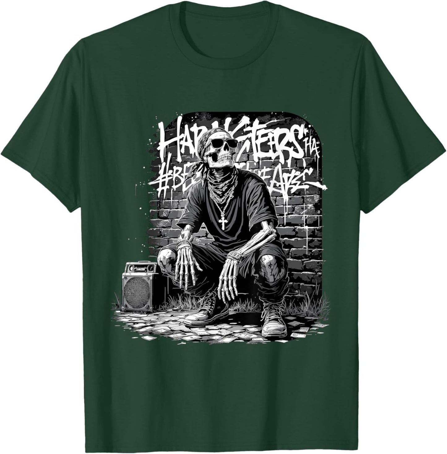 Chicano Cholo Graffiti Style Barrio Vibes T-Shirt - T-Shirt | Forest