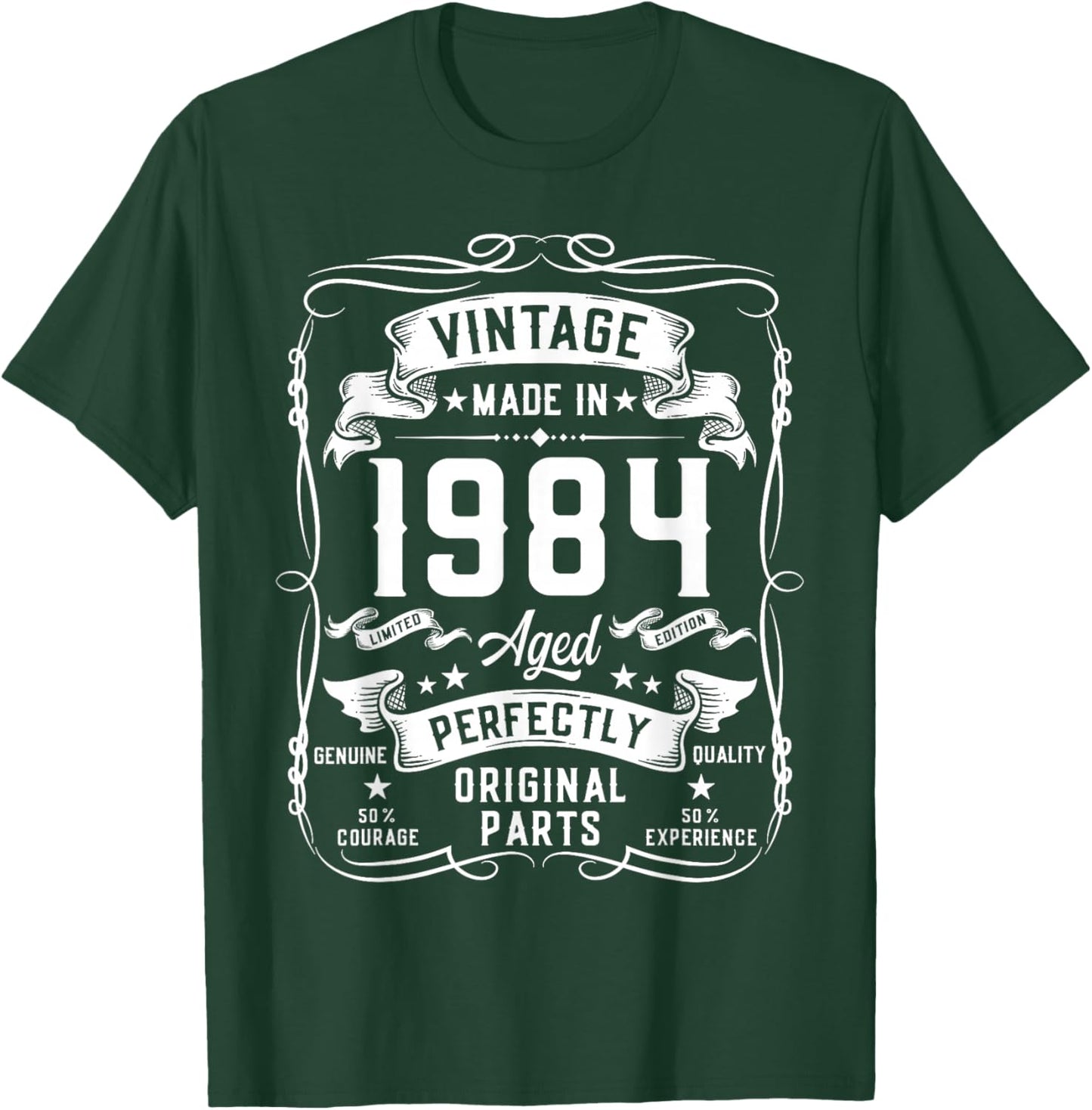 Vintage 1984 42yr 42nd Birthday Gifts 42 Years Old T-Shirt - T-Shirt | Forest