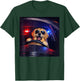 Funny Police Golden Retriever Driving Car Dog Meme Gen Z T-Shirt - T-Shirt | Forest