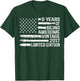 9 Years Old Birthday Vintage American Flag 9th Birthday T-Shirt - T-Shirt | Forest