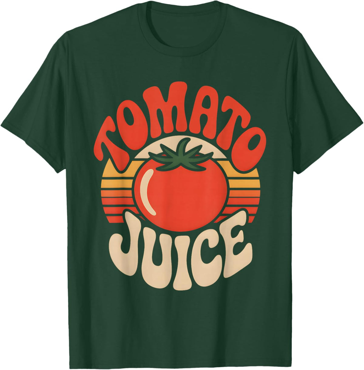 Retro Tomato Juice T-Shirt - T-Shirt | Forest