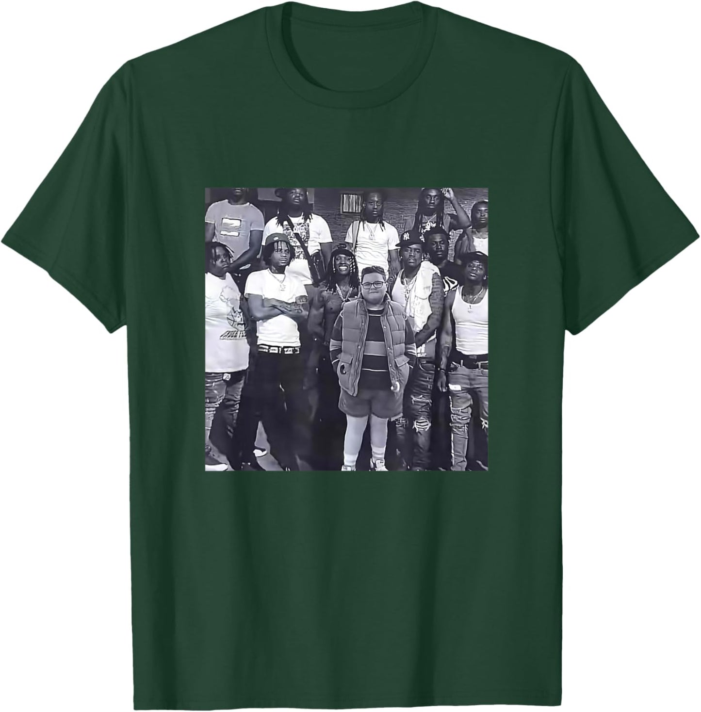 Derek in Oblock Cool Kid in Big Crew Funny Urban Meme T-Shirt - T-Shirt | Forest