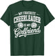 My Favorite Cheerleader is My Girlfriend Cheer Cheerleading T-Shirt - T-Shirt | Forest