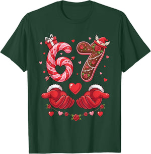 67 Valentine 6 7 Bruh Six Seven Meme Kids Boys Girls T-Shirt - T-Shirt | Forest
