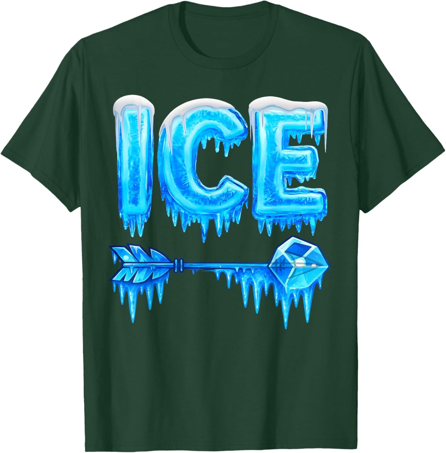 Funny Ice This is Fire Costume Halloween Family Matching T-Shirt - T-Shirt | Forest