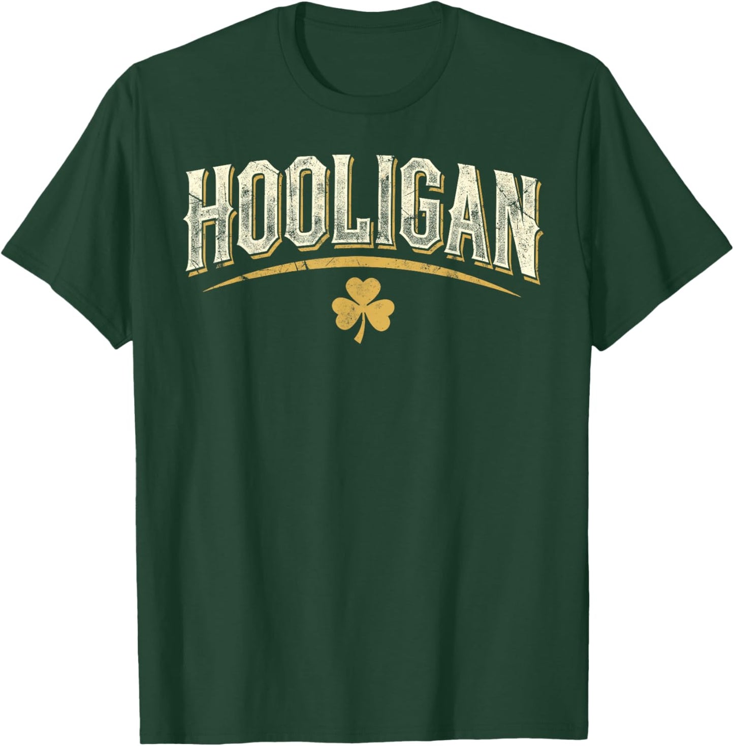St.Paddy’s Day Saint Patrick Shamrock Shenanigans Hooligan T-Shirt - T-Shirt | Forest