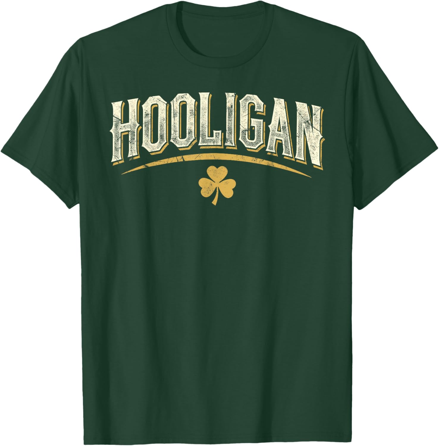St.Paddy’s Day Saint Patrick Shamrock Shenanigans Hooligan T-Shirt - T-Shirt | Forest