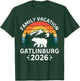 Gatlinburg Family Vacation 2026 Tennessee Trip Matching T-Shirt - T-Shirt | Forest