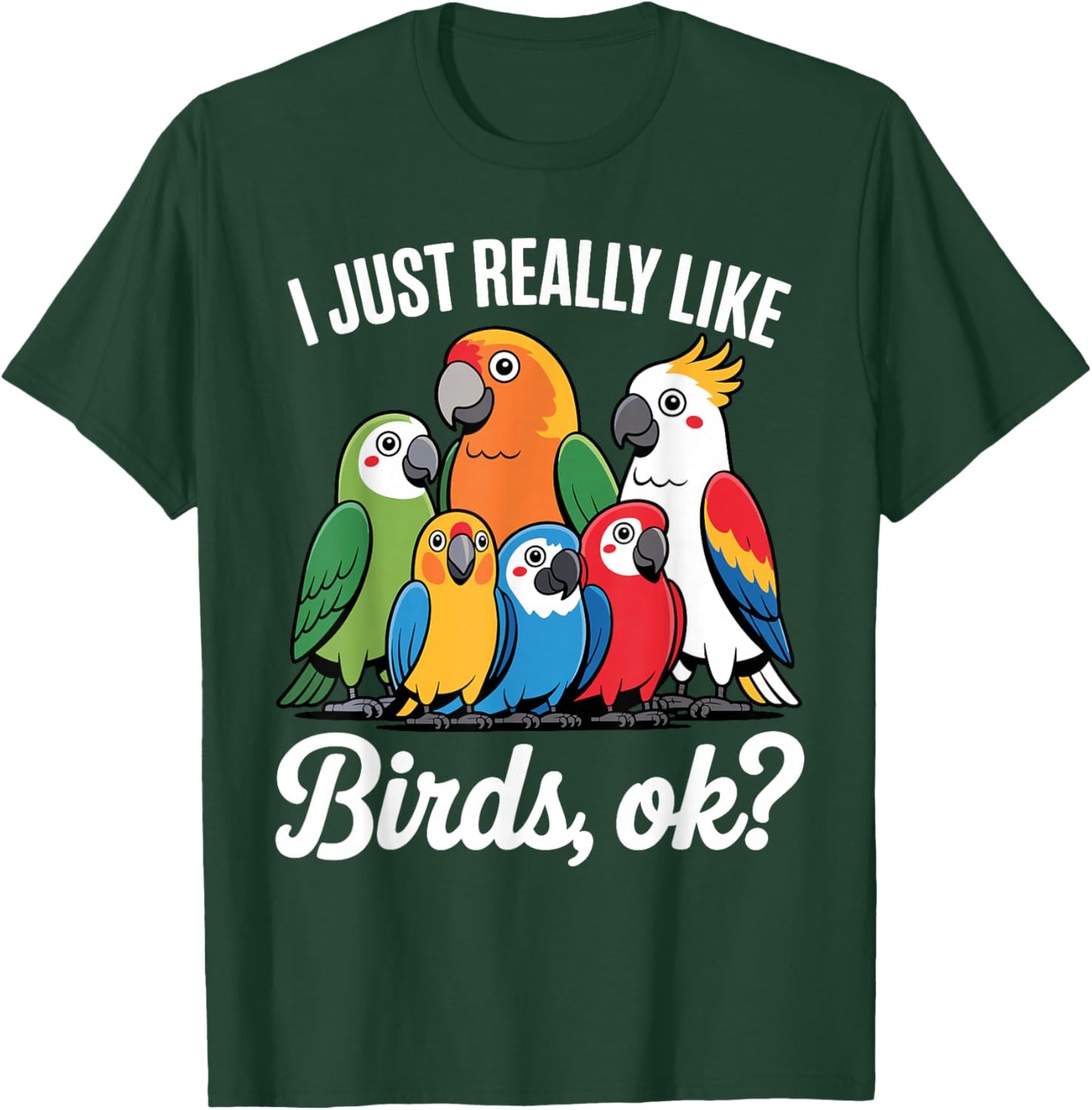 Funny Bird Watching Art Women Bird Watcher Birding T-Shirt - T-Shirt | Forest