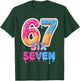 Six Seven Ice Cream Drip Trending Meme T-Shirt - T-Shirt | Forest