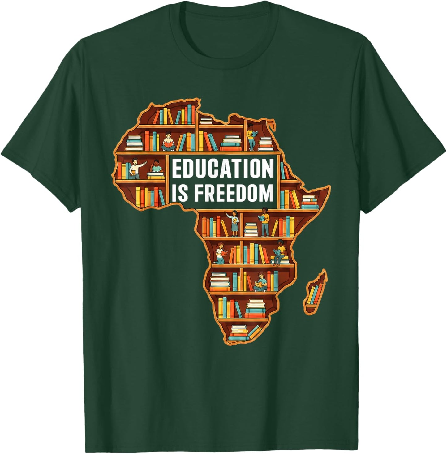 Black History Month Men Leaders African Attire Kid T-Shirt - T-Shirt | Forest