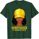 Unbothered by Negative Souls African American Women Cap Hat T-Shirt - T-Shirt | Forest