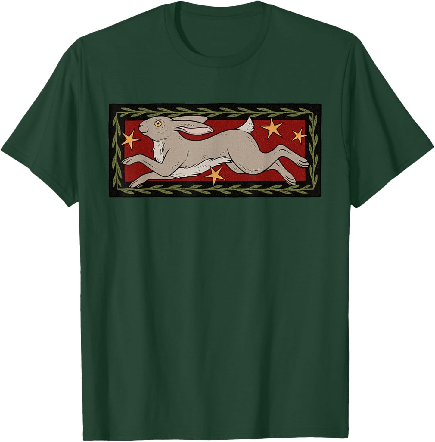 Watership Down Goblincore Therian Dark Academia Furry Art T-Shirt - T-Shirt | Forest