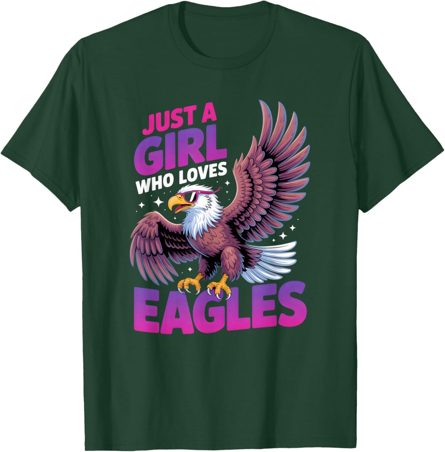 Girls Eagle T-Shirt - T-Shirt | Forest