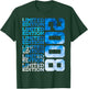 18 Years Limited Edition 2008 18TH Birthday T-Shirt - T-Shirt | Forest