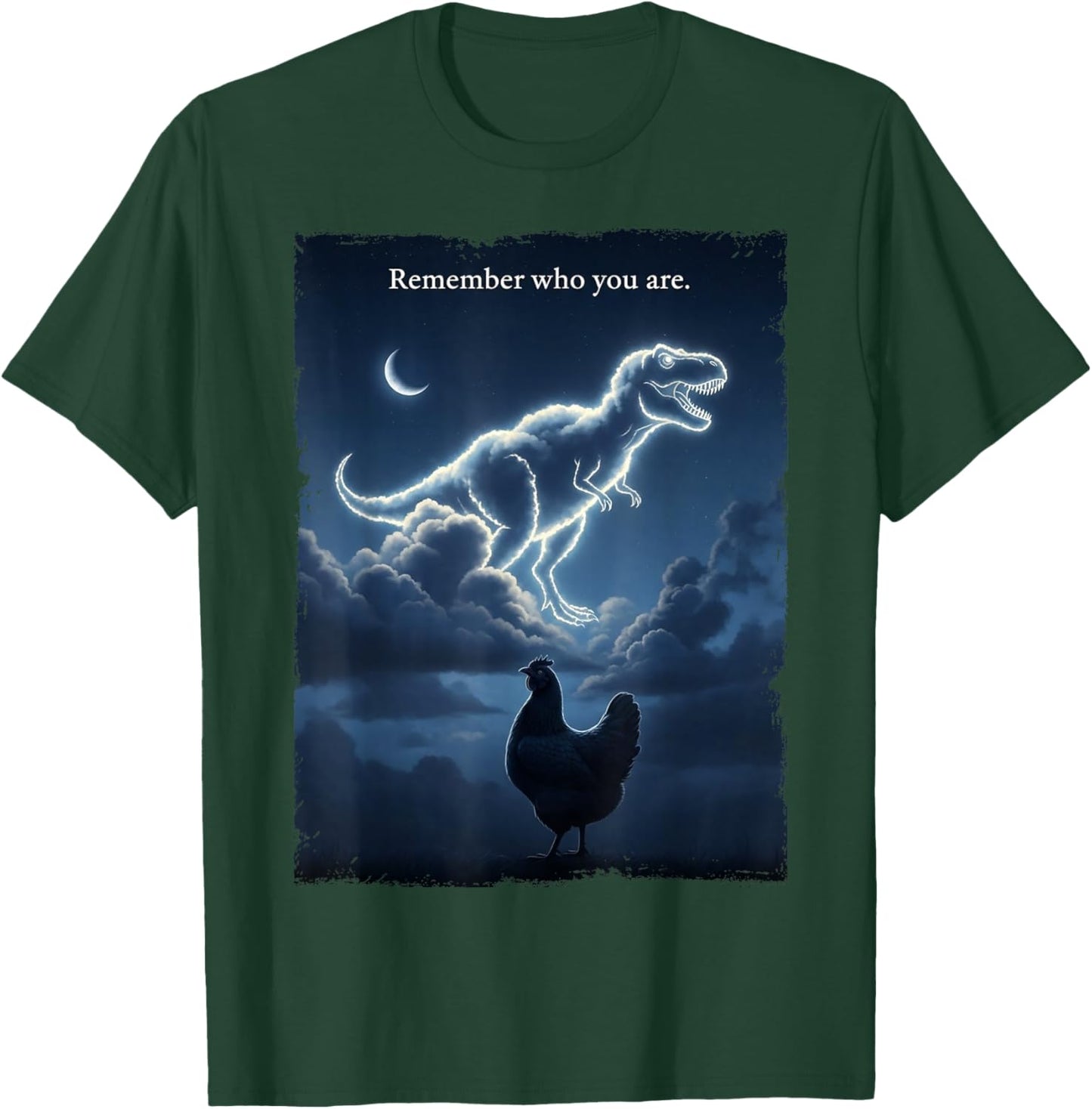 Remember Who You are - Funny Evolution Joke Meme T-Shirt - T-Shirt | Forest