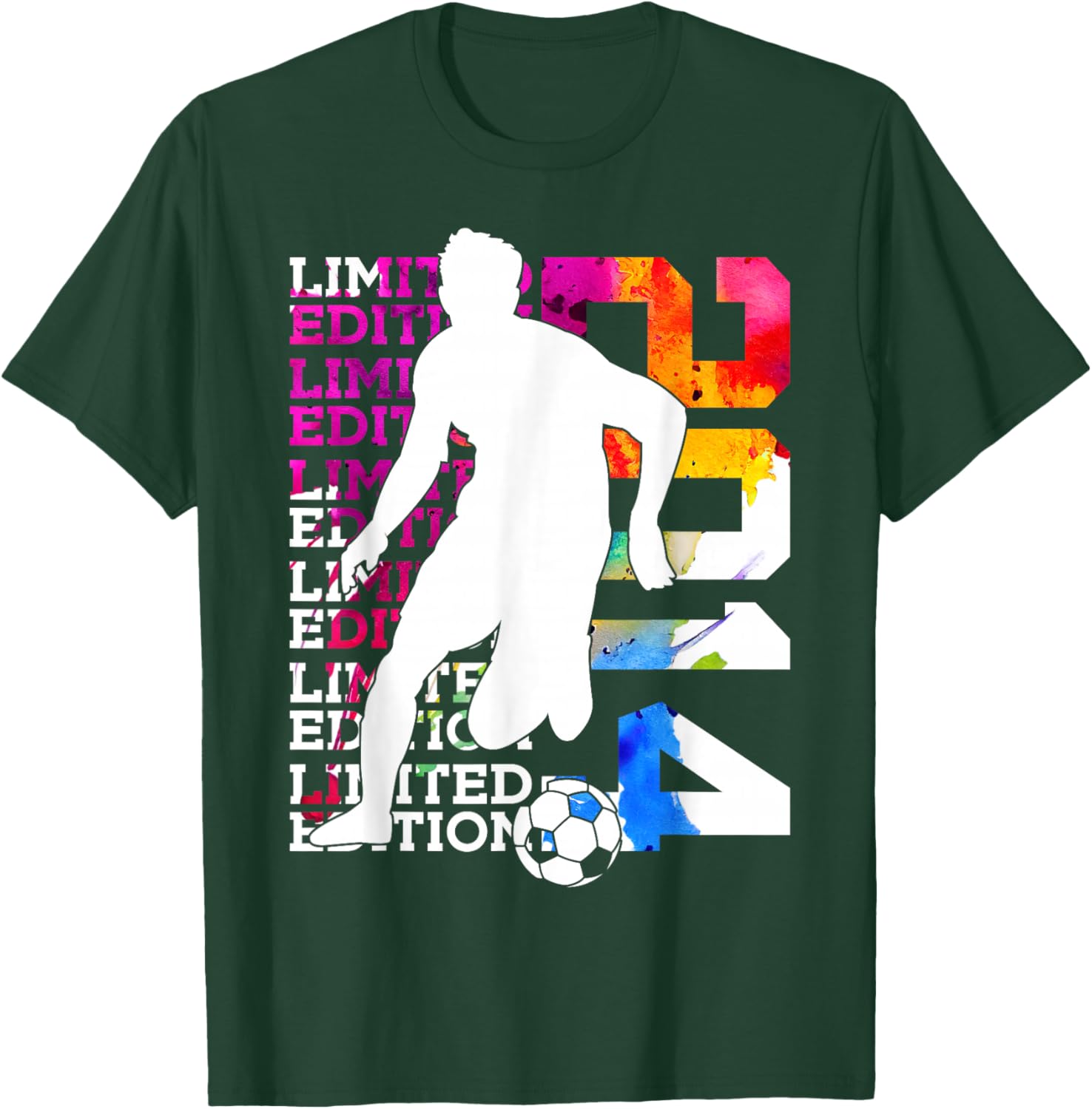 Limited Edition 2014 12 Years Soccer 12TH Birthday T-Shirt - T-Shirt | Forest