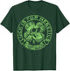 Lucky is for Heretics Proverbs 16:33 St Patricks Day Skull T-Shirt - T-Shirt | Forest