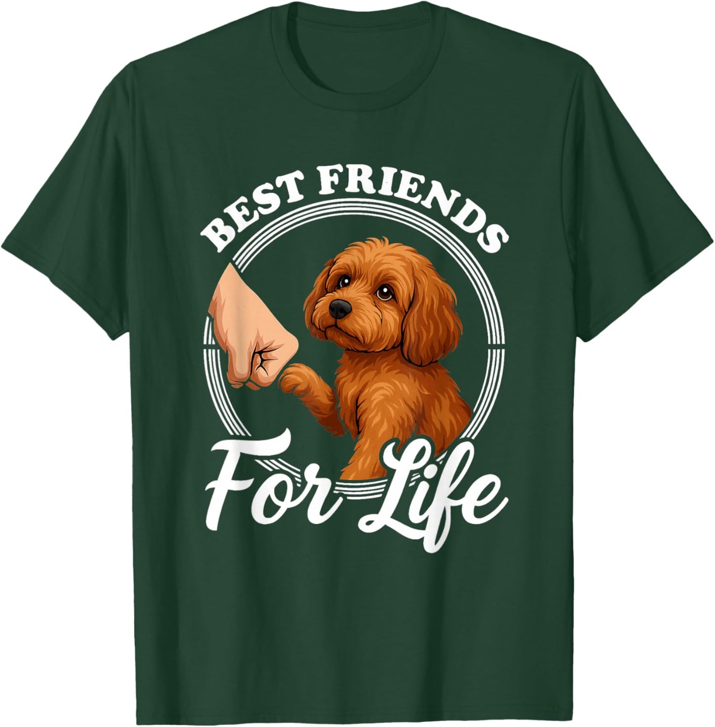 Cavapoo Lover Design Beautiful Cavapoo Dog T-Shirt - T-Shirt | Forest