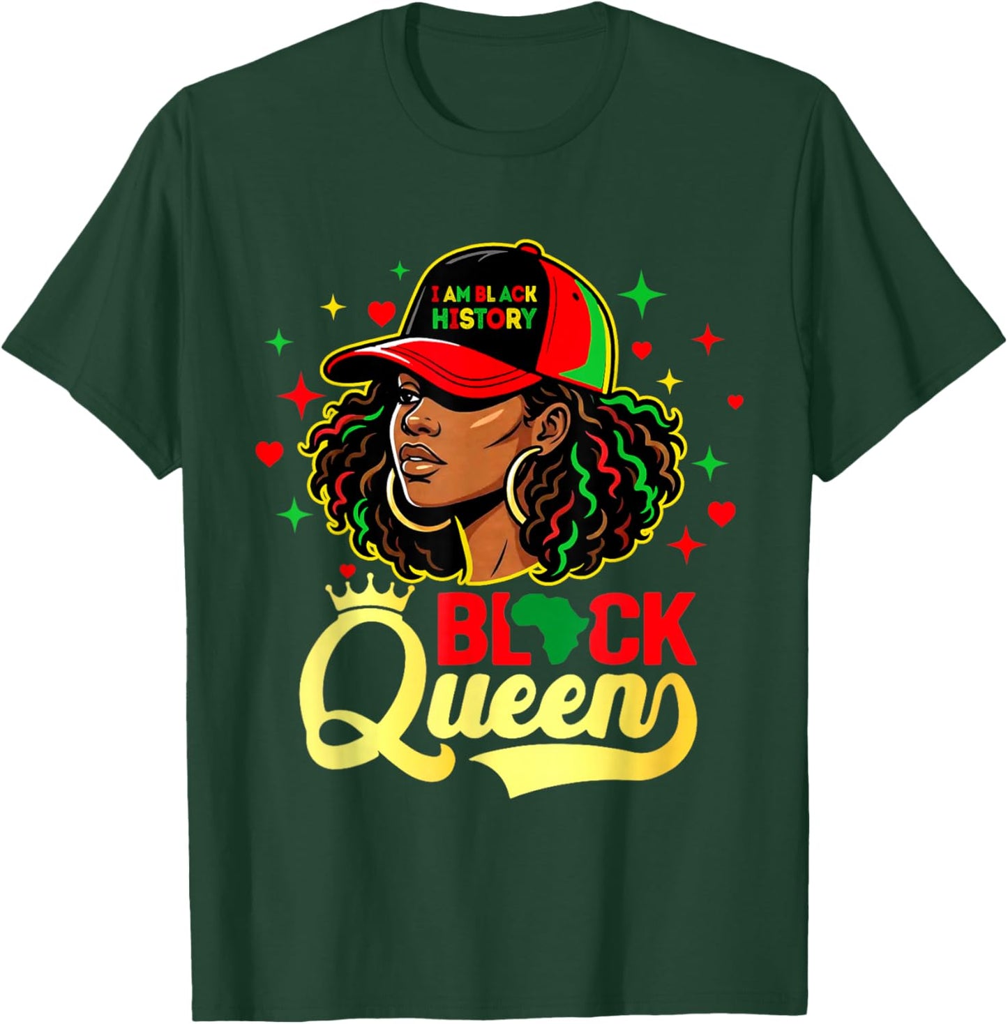 African American Pride T-Shirt - T-Shirt | Forest