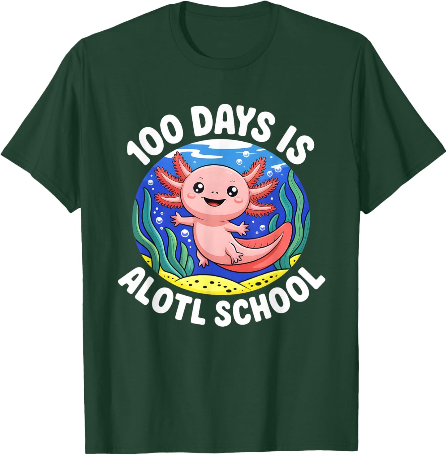 Axolotl Lover T-Shirt - T-Shirt | Forest