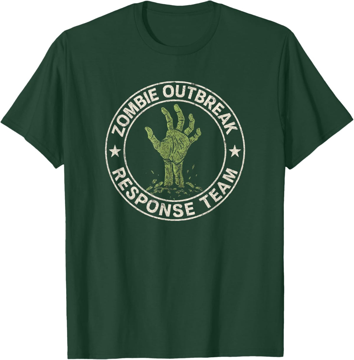 Zombie Outbreak Response Team T-Shirt - T-Shirt | Forest