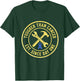 Tougher Than Cancer Blue Ribbon Mechanic T-Shirt - T-Shirt | Forest