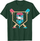 Baseball 9 Year Old Ice Cream Drip 9th Birthday Boys Player T-Shirt - T-Shirt | Forest
