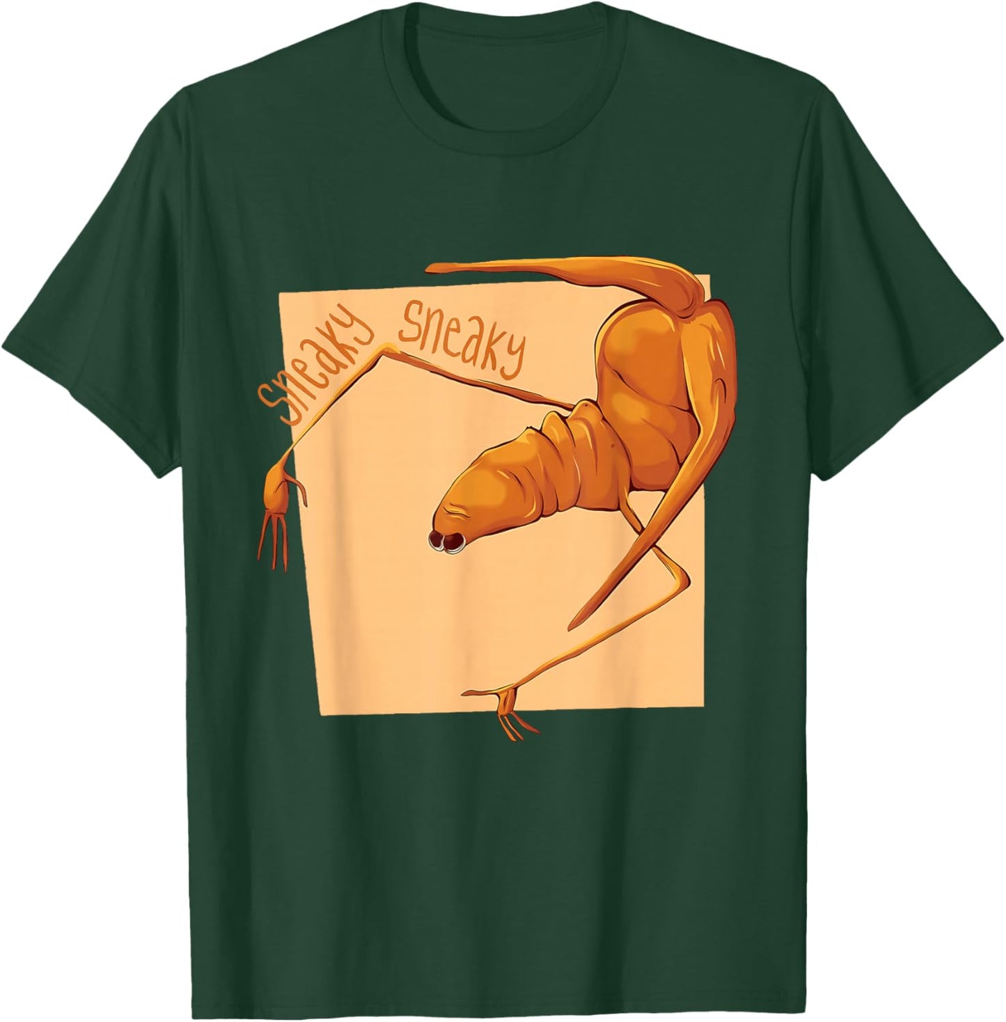 Sneaky Marcus The Worm Funny Meme T-Shirt - T-Shirt | Forest