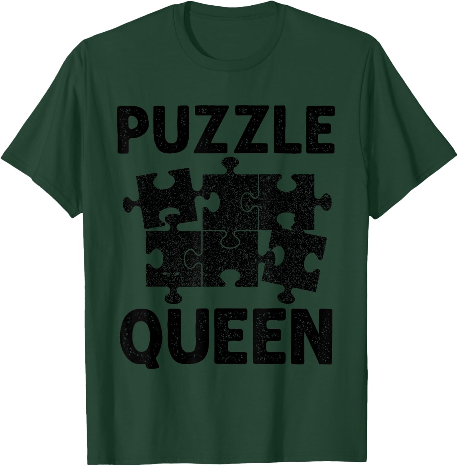 Cool Puzzle Design Girls Jigsaw Lover Puzzle Piece T-Shirt - T-Shirt | Forest