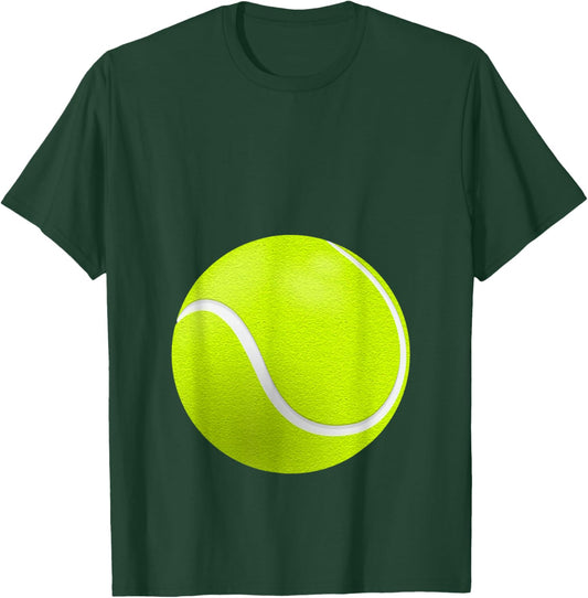 Tennis Ball Baby Bump Pregnancy T-Shirt - T-Shirt | Forest