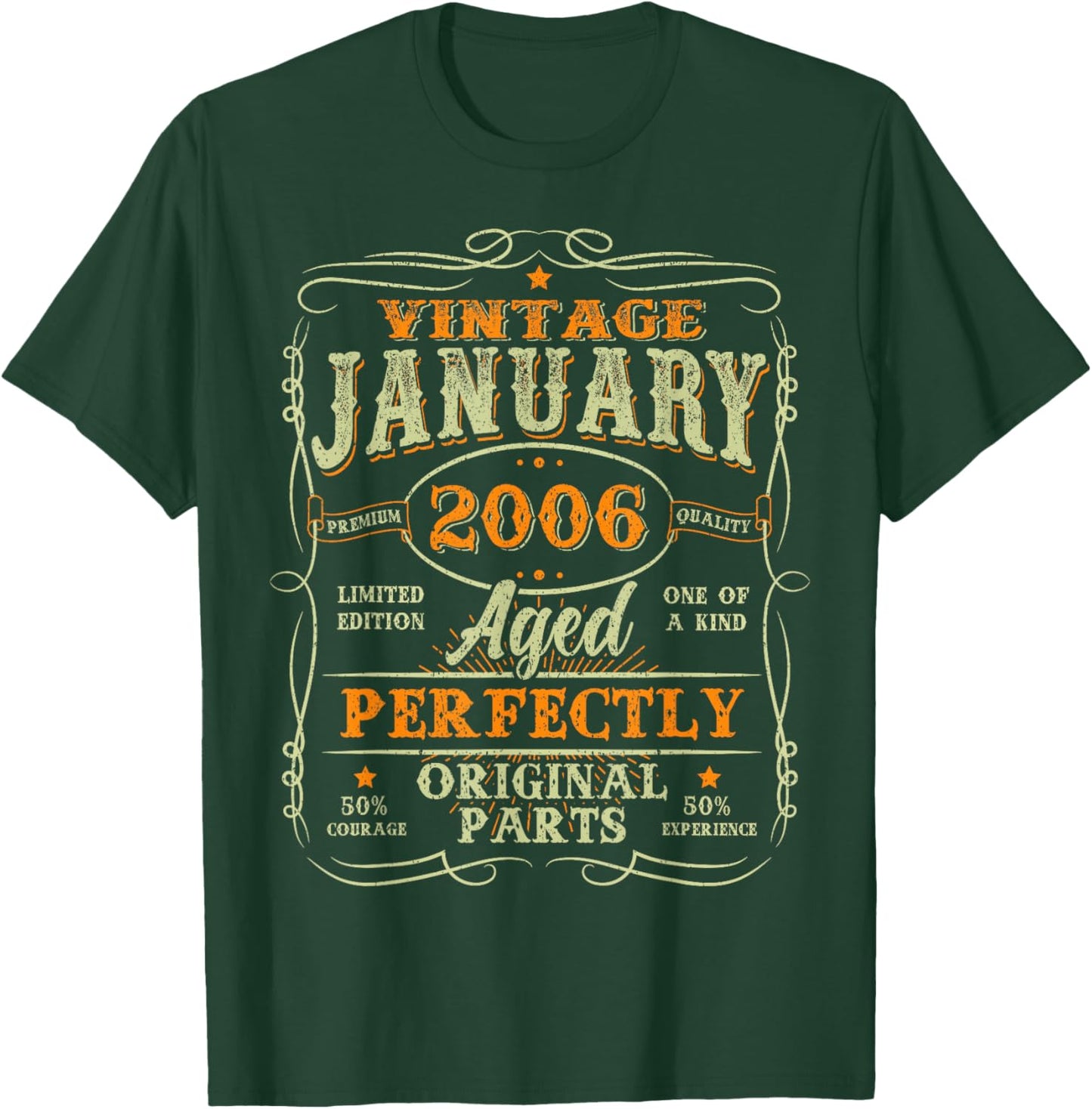 Legend were Born in January 2006 Vintage 20th Birthday Boys T-Shirt - T-Shirt | Forest
