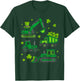 St Patricks Day Construction Trucks Saint Paddys Boys Kids T-Shirt - T-Shirt | Forest