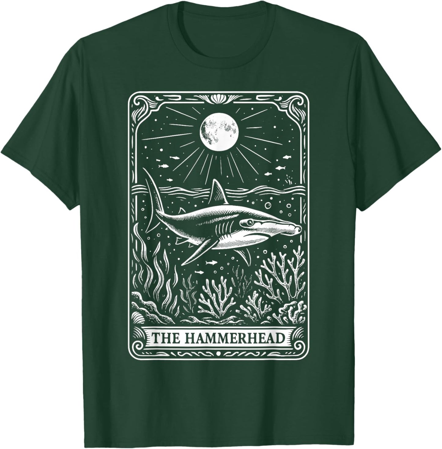 The Hammerhead Tarot Card T-Shirt - T-Shirt | Forest