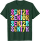 Senior 2027 Class of 2027 Seniors Graduation 2027 Senior 27 T-Shirt - T-Shirt | Forest