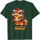Chinese New Year of The Horse 2026 Lunar New Year T-Shirt - T-Shirt | Forest