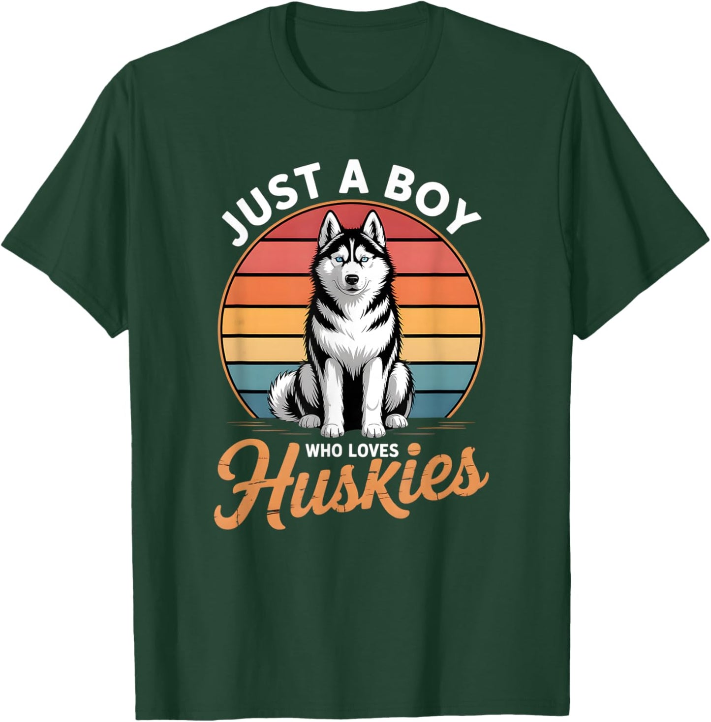 Boys Husky T-Shirt - T-Shirt | Forest
