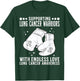 Lung Cancer Support Squad Lung Cancer Awareness Products T-Shirt - T-Shirt | Forest