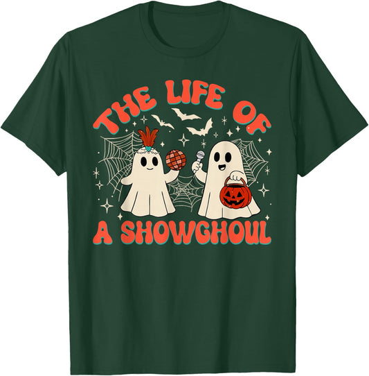 in My Showghoul Era Halloween Ghost Spooky Women Girl T-Shirt - T-Shirt | Forest