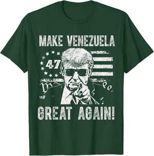 Trump Make Venezuela Great Again T-Shirt - T-Shirt | Forest