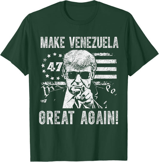 Trump Make Venezuela Great Again T-Shirt - T-Shirt | Forest