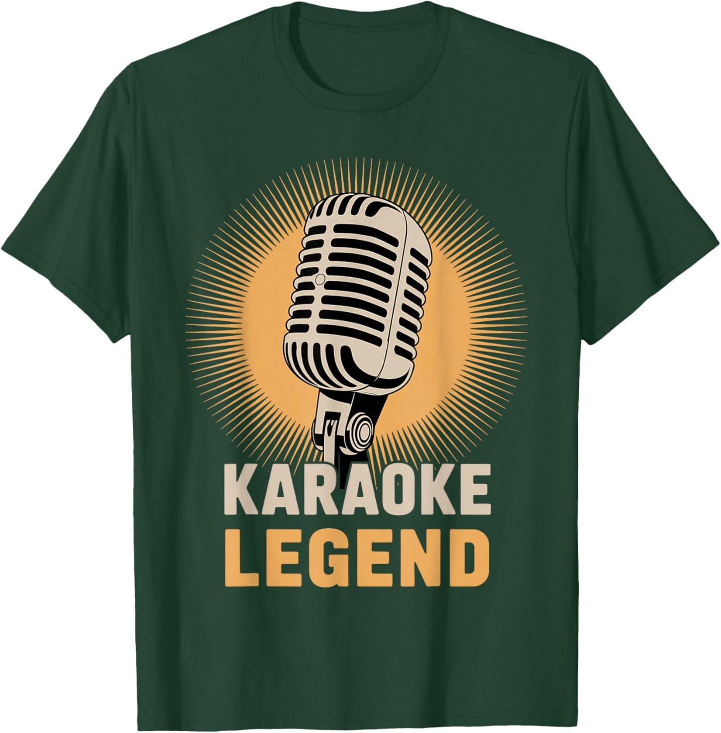 Funny Karaoke Art Women Singing Music Karaoke Lover T-Shirt - T-Shirt | Forest