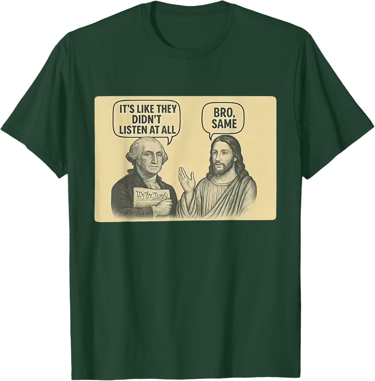 Its Like They Didnt Listen at All bro Same Meme T-Shirt - T-Shirt | Forest