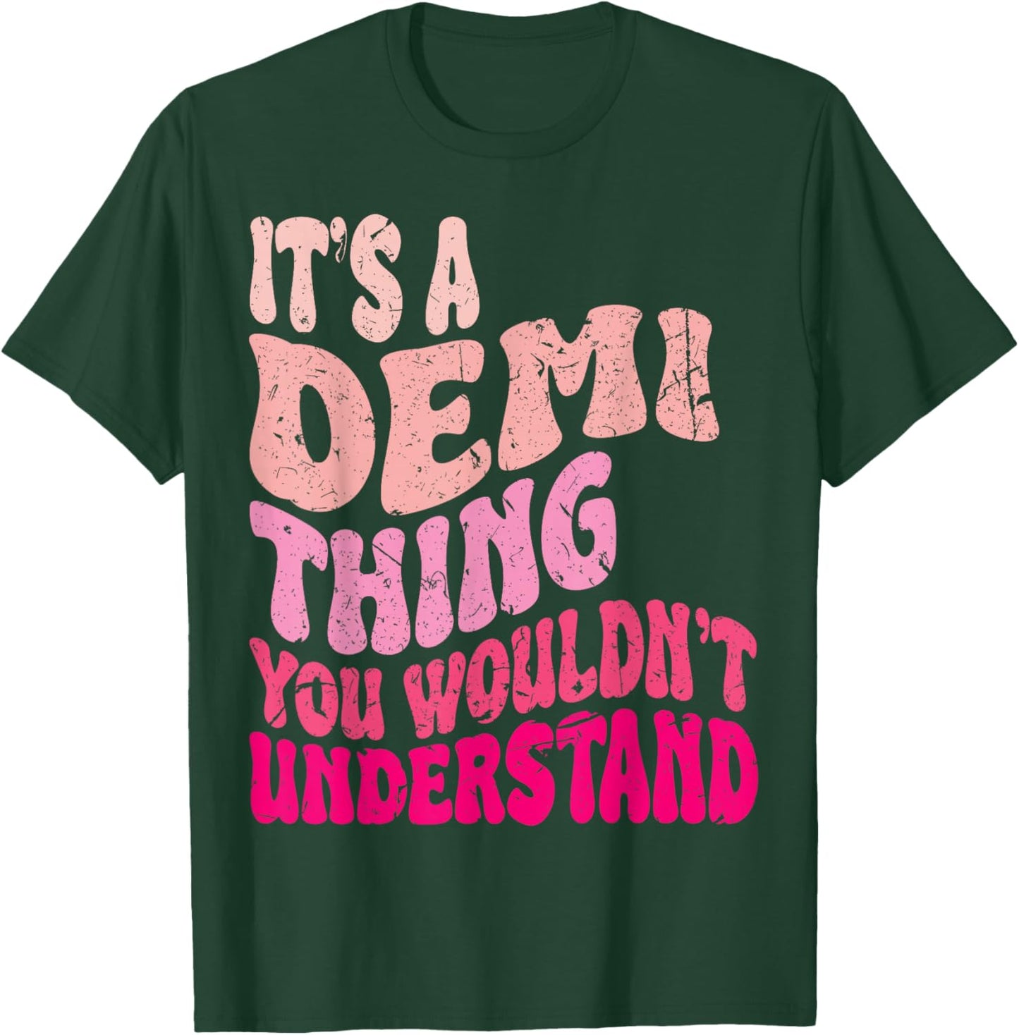 It's A Demi Thing You Wouldn't Understand Girls Kids T-Shirt - T-Shirt | Forest